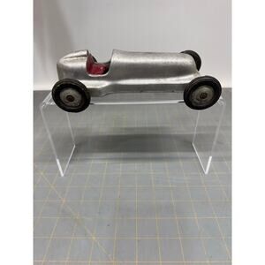 Vintage Indianapolis 500 Aluminum Open Cockpit Hard Rubber Tires Race Car